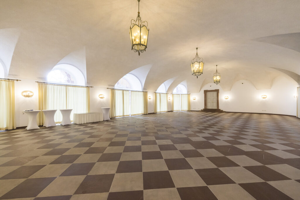 Gartensaal on gound floor just opposite the main entrance