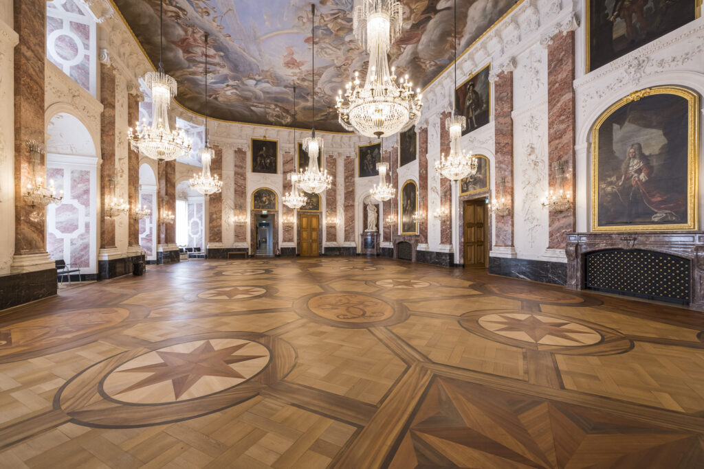 Rittersaal, baroque style and ready for 21th century science discussions