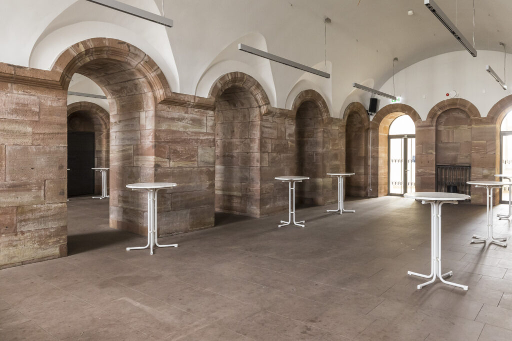Katakomben, the basement of the University building adjacent to the central part of Schloss Mannheim